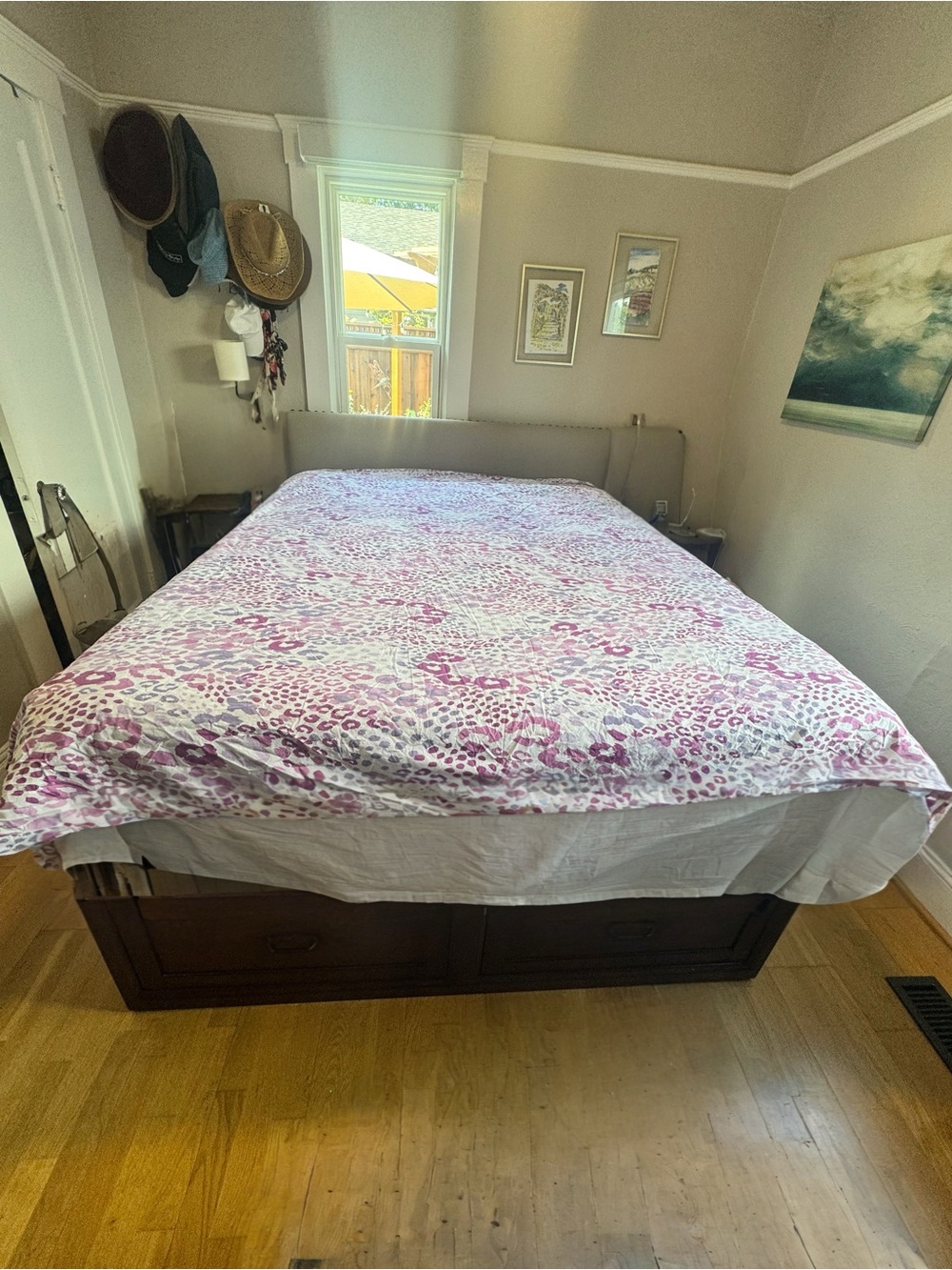 Pottery Barn Teen Cheetah Duvet Cover Full/Queen Lavender +2 Standard pillowcase